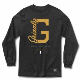 Grizzly G Side Long Sleeve T-Shirt Black