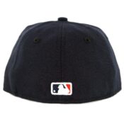 New Era 59Fifty Houston Astros Home Youth Authentic On Field Fitted Hat Navy-Back
