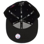 New Era 59Fifty Houston Astros Home Youth Authentic On Field Fitted Hat Navy-Inside