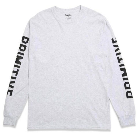 Primitive Block Long Sleeve T-Shirt Ice Heather