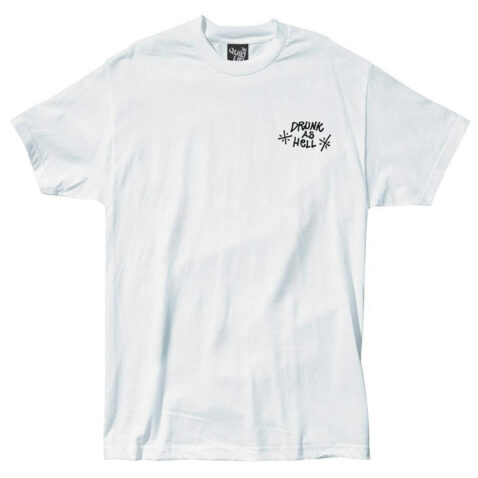 The Quiet Life Drunk As Hell T-Shirt White
