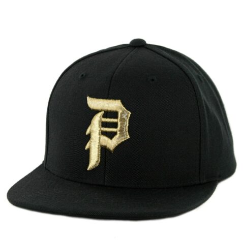 Primitive Dirty P Snapback Hat Black