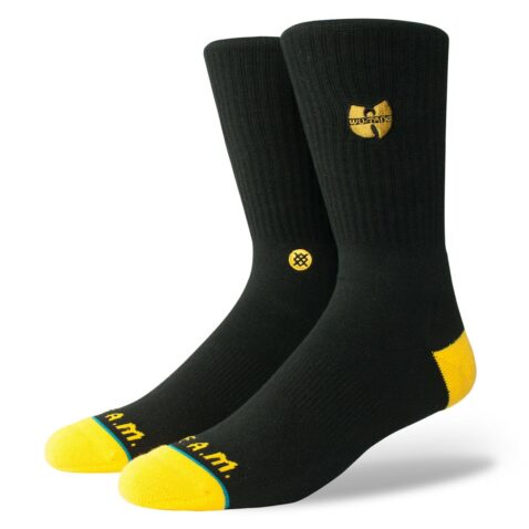 Stance Wu-Tang Patch V2 Sock Black