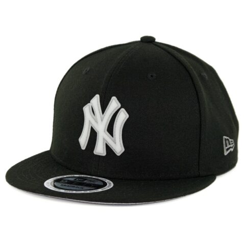 New Era 9Fifty New York Yankees Glow Game Snapback Hat Black