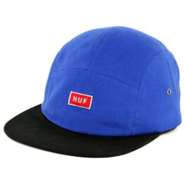 HUF Bar Logo Volley Clipback Hat Slate