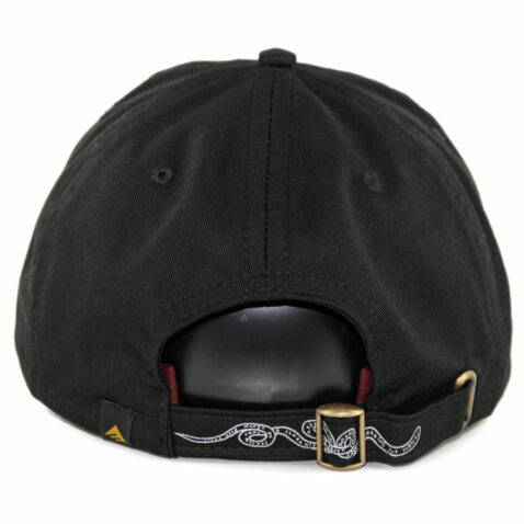Emerica x Toy Machine Strapback Hat Black
