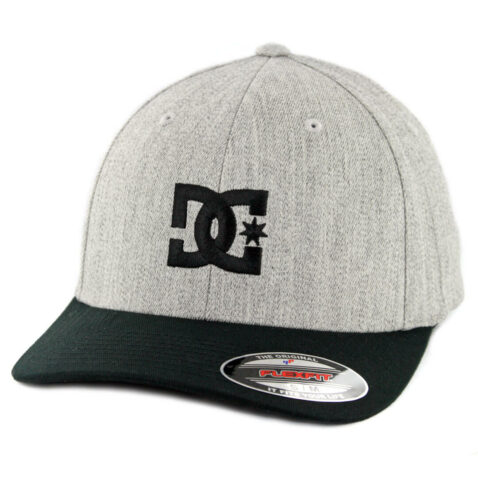 DC Shoes Cap Star 2 Flexfit Hat Grey Heather