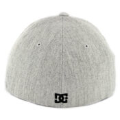 DC Shoes Cap Star 2 Flexfit Hat Grey Heather-Back