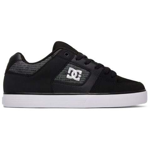 DC Shoes Pure SE Shoe Black Heather Grey