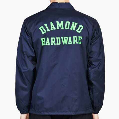 Diamond Supply Co Un Polo Coaches Jacket Navy