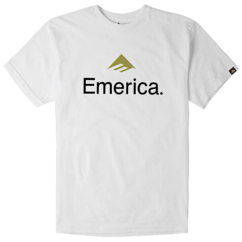 Emerica Skateboard Logo T-Shirt White