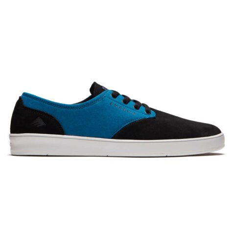 Emerica The Romero Laced x Toy Machine Shoe Black Turquoise