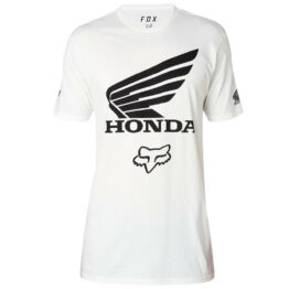 FOX Honda Short Sleeve Premium T-Shirt Optic White