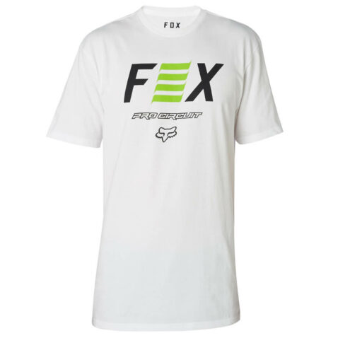 FOX Pro Circuit Short Sleeve T-Shirt Optic White