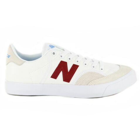 New Balance Pro Court 212 Shoe White Burgundy