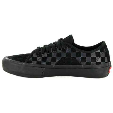 Vans AV Classic Pro Hairy Suede Shoe Black - Image 2