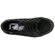 Vans AV Classic Pro Hairy Suede Shoe Black-Top