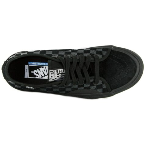 Vans AV Classic Pro Hairy Suede Shoe Black - Image 3