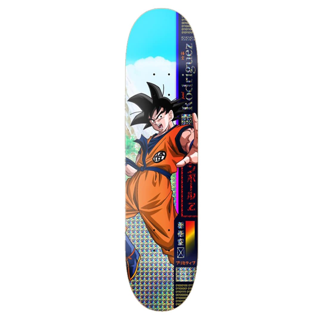 Primitive x Dragon Z Rodriguez Goku Skateboard Deck Billion Creation