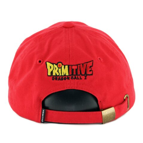 Primitive x Dragon Ball Z Symbol Strapback Dad Hat Red