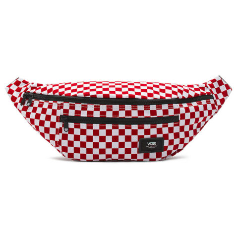 Vans Ward Cross Body Bag Red White Checkerboard