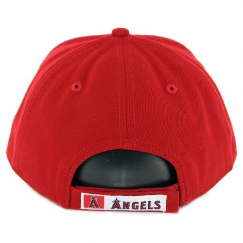 New Era 9Forty Los Angeles Angels Of Anaheim Game The League Strapback Hat Red