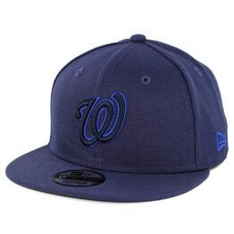 New Era 9Fifty Washington Nationals League Pop Snapback Hat Dark Navy