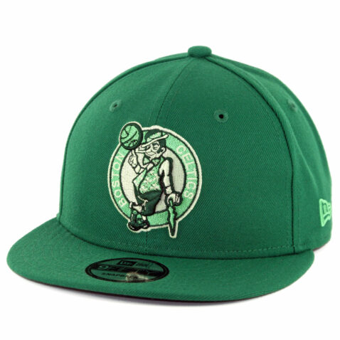 New Era 9Fifty Boston Celtics League Pop Snapback Hat Kelly Green