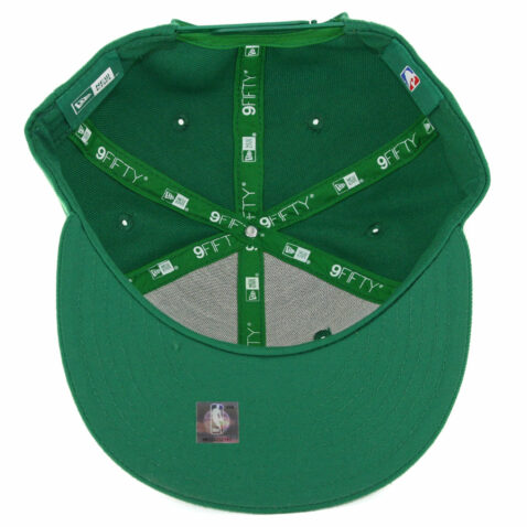 New Era 9Fifty Boston Celtics League Pop Snapback Hat Kelly Green