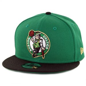 New Era 9Fifty Boston Celtics Glory Turn Snapback Hat Kelly Green Black
