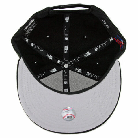 New Era 9Fifty San Diego Padres Basic Snapback Hat Black White
