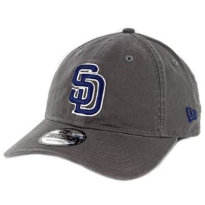 New Era 9Twenty San Diego Padres Core Classic Strapback Hat Graphite