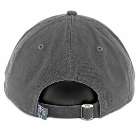 New Era 9Twenty San Diego Padres Core Classic Strapback Hat Graphite - Image 2