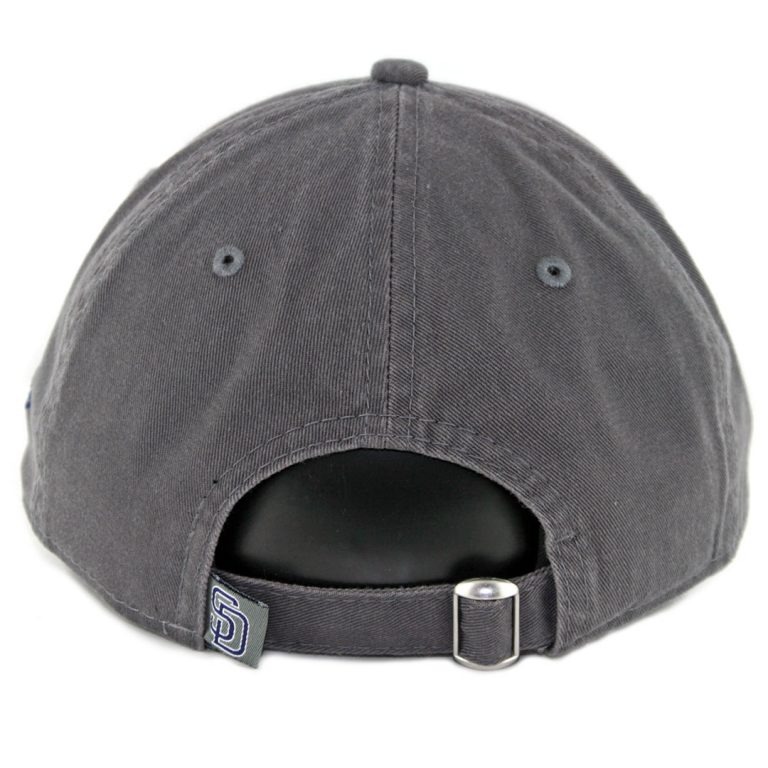 New Era 9Twenty San Diego Padres Core Classic Strapback Hat Graphite-Back New Era 9Twenty San Diego Padres Core Classic Strapback Hat Graphite-Back