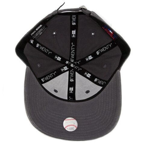 New Era 9Twenty New York Yankees Core Classic Strapback Hat Graphite