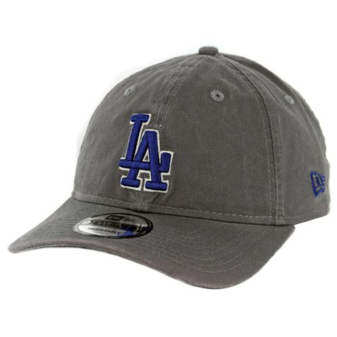 New Era 9Twenty Los Angeles Dodgers Core Classic Strapback Hat Graphite