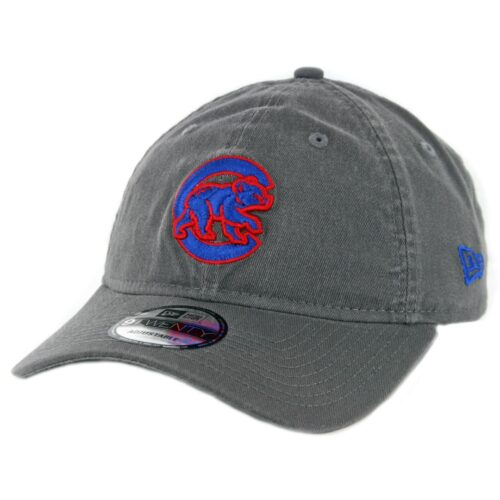 New Era 9Twenty Chicago Cubs Crawl Core Classic Strapback Hat Graphite