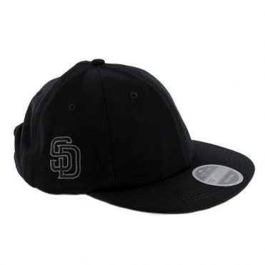 New Era 19Twenty San Diego Padres Suiting Strapback Hat Black