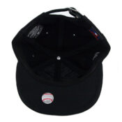 New Era 19Twenty San Diego Padres Suiting Strapback Hat Black-Inside