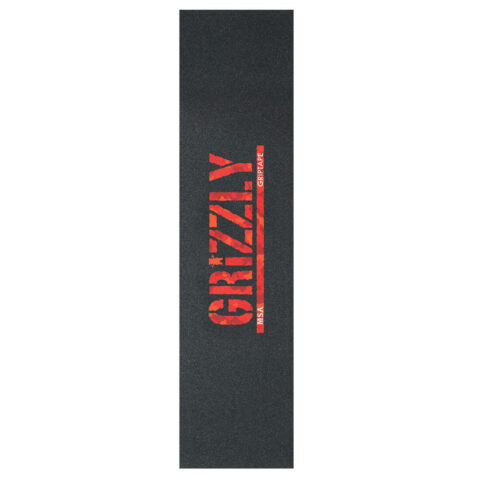 Grizzly MSA Camo Stamp Griptape Red
