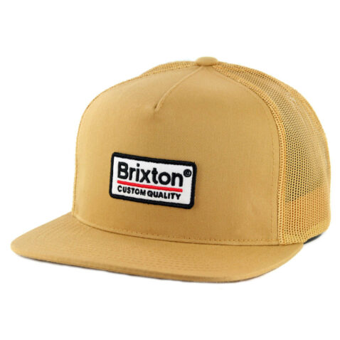 Brixton Palmer Mesh Snapback Hat Copper