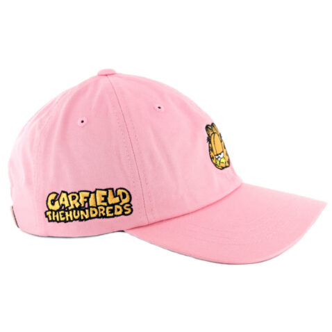 The Hundreds Garfield Mood Dad Strapback Hat Light Pink