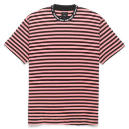 10 Deep 24HR Striped Short Sleeve T-Shirt Pink