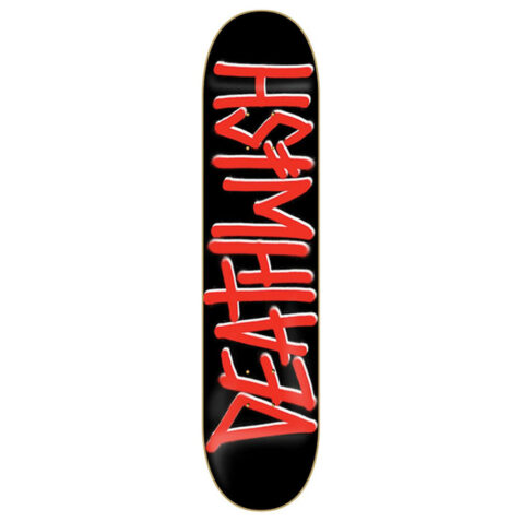 Deathwish Deathspray Red Skateboard Deck Multi