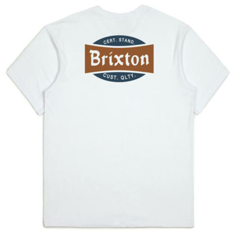 Brixton Lenex Short Sleeve T-Shirt White