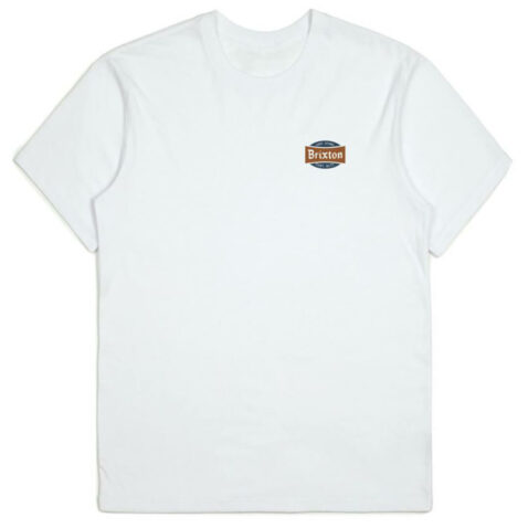 Brixton Lenex Short Sleeve T-Shirt White