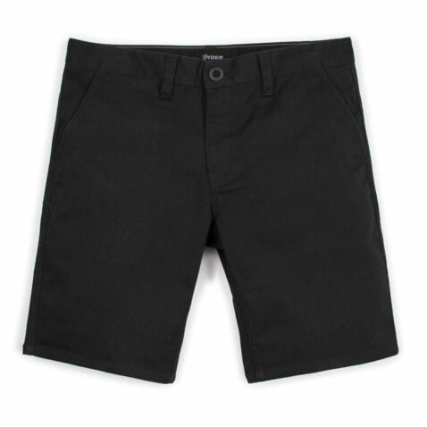 Brixton Toil II Hemmed Chino Shorts Black