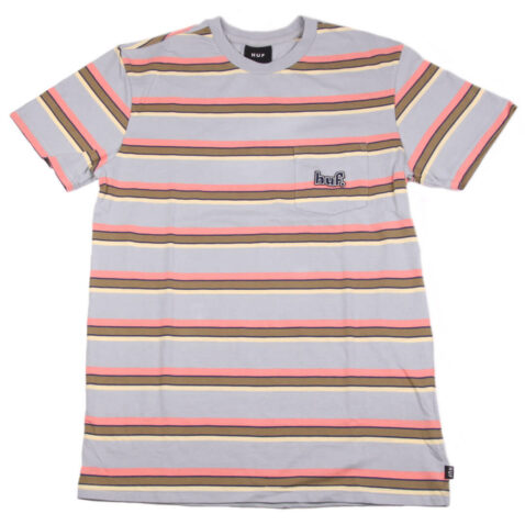 HUF 1993 Stripe Short Sleeve Knit T-Shirt Ballad Blue