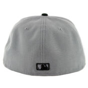 New Era 59Fifty Boston Red Sox Fitted Hat Storm Grey Black Black-Back