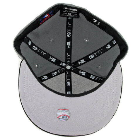 New Era 59Fifty Boston Red Sox Fitted Hat Storm Grey Black